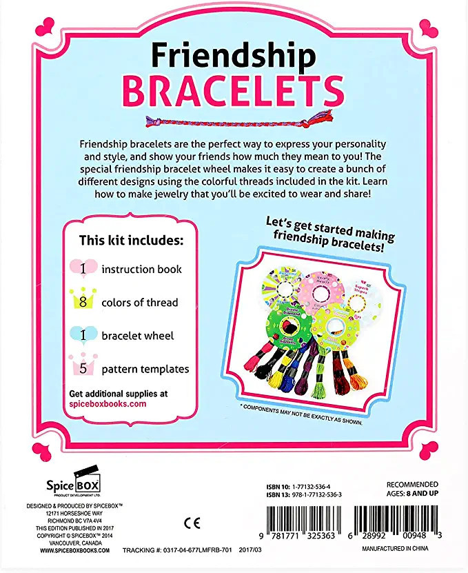 SpiceBox - 72249  Kits For Kids: Friendship Bracelets – Castle Toys