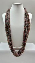 SEED BEAD NECKLACE  30" ASSORTED