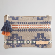 ZIP POUCH CHIEF JOSEPH TAUPE