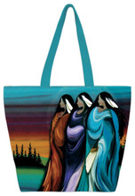 CANVAS TOTE THREE SISTERS
