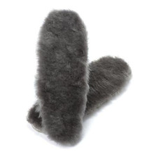 SHEEPSKIN INSOLES CHARCOAL LADIES SIZE 5