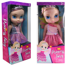 PRINCESS FAIRY DOLL 15" WITH WINGS