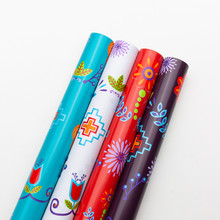 WRAPPING PAPER 30"x14' NEW COLLECTION FLORAL