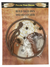 DREAM CATCHER KIT 5" BROWN BUILD YOUR OWN