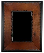 PICTURE FRAME 4 X 6 BROWN RUSTIC WOOD