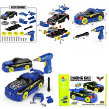 RACING CAR 2IN1 26pcs WITH WORKING TOOLS