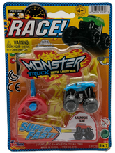 MONSTER TRUCK WITH LAUNCHER 2pc FUNTASTIC