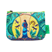 COIN PURSE ARTISTS "STRONG EARTH WOMAN" LEAH DORION