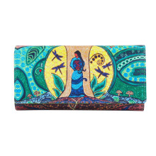 WALLET ARTISTS STRONG EARTH WOMAN LEAH DORION