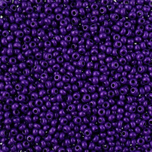 Czech Seed Bead 10 Opaque Purple Terra Intensive 22g Vial