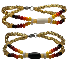 Bracelet With fire Colors Indigenous Made - Yellow