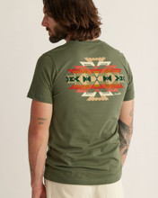 T-shirt Highland Peak Green Pendleton