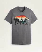 T-shirt Ombre Bison Grey Pendleton