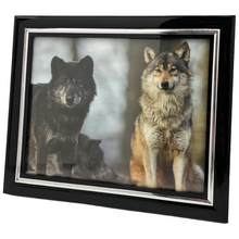 PICTURE FRAME 10 x 12 NATIVE SCENE - WOLF