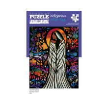 JIGSAW PUZZLE 500PCS "SACRED SPACE" BY BETTY ALBERT
