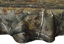 TABLECLOTH COTTON ROUND 56" REALTREE