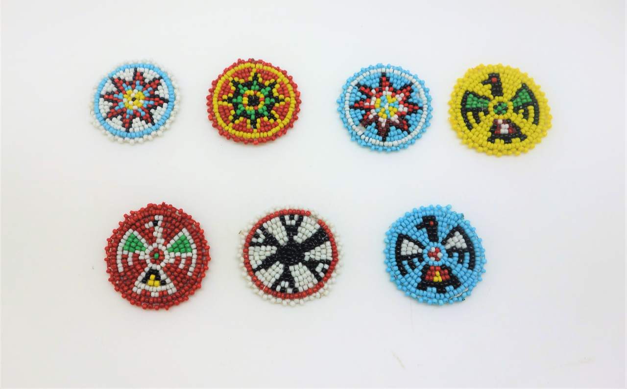 BEADED ROSETTE SM - 1.5" - Western Varieties