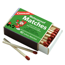 WATER PROOF MATCHES - 4 boxes, 40 matches/box - COGHLAN'S