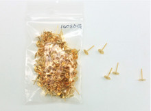 FINDINGS 16050G  EARRING POSTS GOLD
