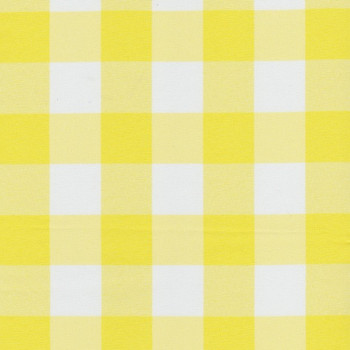 Yellow Checkered Cloth Tablecloth
