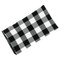 Black Checkered Cloth Napkin