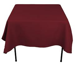 square cloth tablecloths
