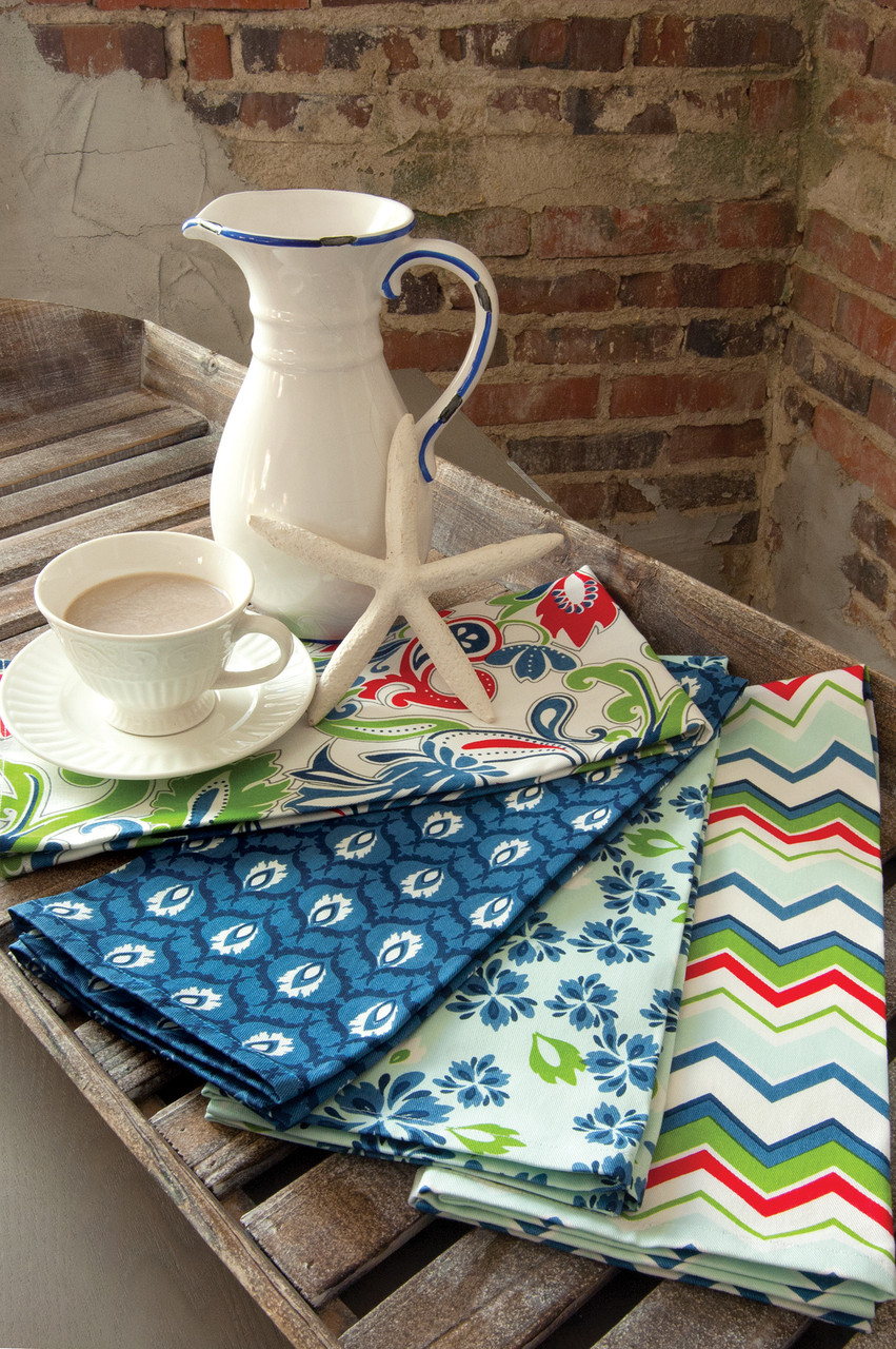 Nantucket Decorative Tea Towels Yourtablecloth