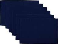 Nautical Blue Ribbed Placemats