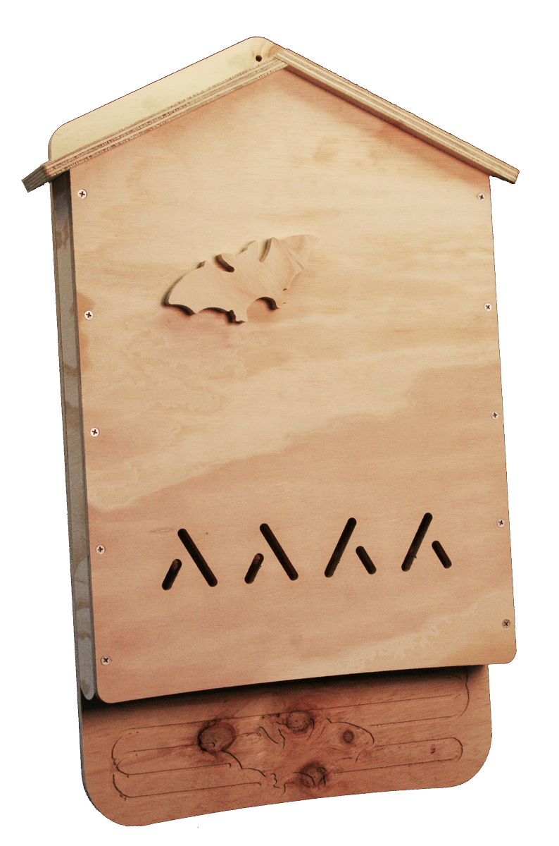 Bat House Kit Two Chamber BCI Certified Habitat For 