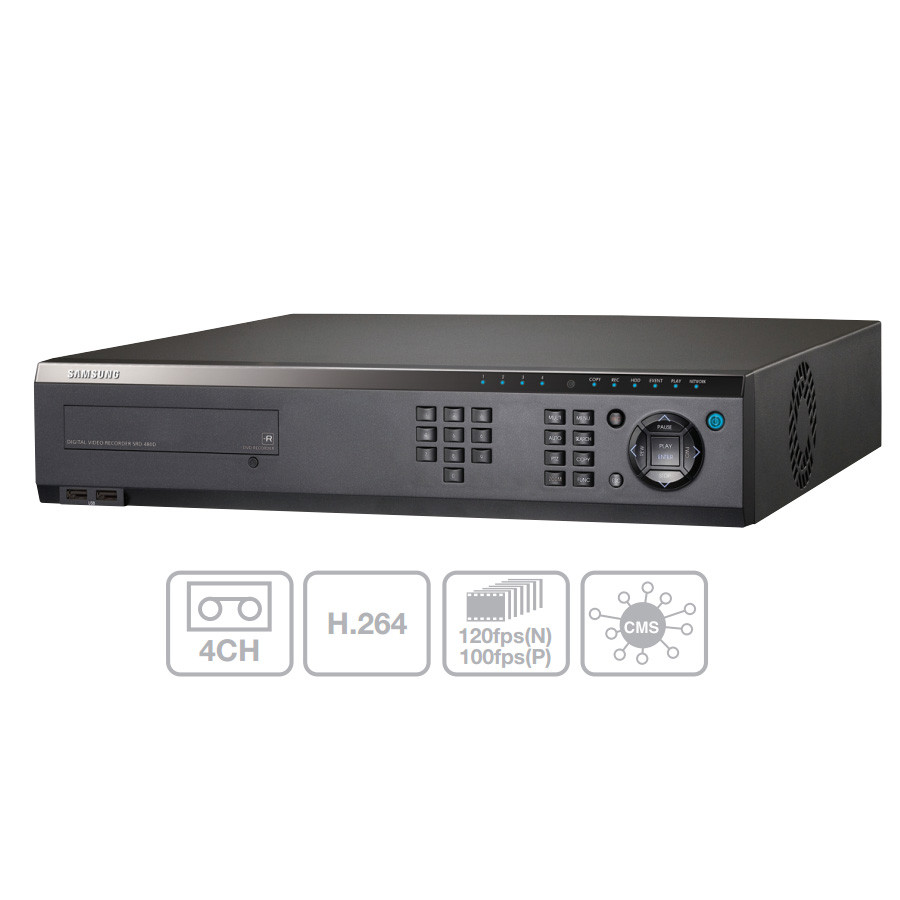 Accountant Of Tenslotte Samsung SRD-480D 4ch HD-SDI DVR Digital Video Recorder
