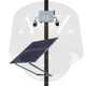A2Z SS-PTZ-X Solar Powered Wireless 4G Dual (2) IR PTZ Camera System