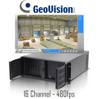 Geovision Rackmount PC DVR System 480fps Real-time 16 channel