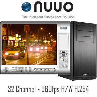 32ch NUUO PC DVR System h.264