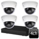 Dahua 4ch 4MP IR Vandal Dome IP Camera System OEM-SD6