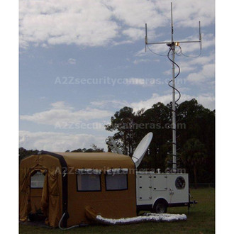 A2Z MCCT-LITE-IS Mobile Command Center Trailer Lite plus Inflatable Shelter
