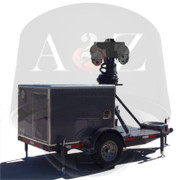 A2Z MMST-BG Generator Quad 4G IR HD PTZ Surveillance Trailer
