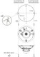 Bosch NDC-274-P 1080p HD MicroDome  mounting diagram