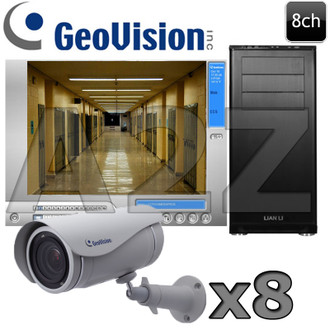 Geovision 8ch UltraBullet 3 Megapixel HD IP Camera System GV16