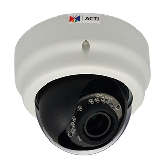 ACTi E65 3 Megapixel HD IR Dome IP Security Camera