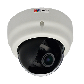ACTi E66 1MP 720P 60fps WDR Dome IP Security Camera