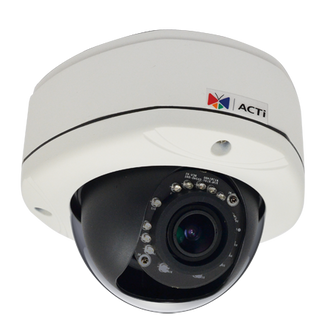 ACTi E83 5 Megapixel Vandal Proof WDR IR Dome IP Security Camera