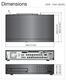 Samsung SRD-1653D DVR size