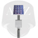 A2Z Solar Power Wireless WiFi IR Vandal Dome Camera Systems - White Finish -SS-FIRDW 