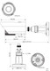 Bosch VTN-4075-V321 AN 4000 Bullet Dimensions