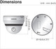 Samsung SCD-5083 dimensions