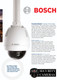 Bosch AUTODOME IP PTZ Camera 7000 HD Video Imaging Features Flyer