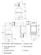 Bosch AUTODOME IP PTZ 7000 HD Pendant dimensions diagram