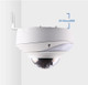 Geovision Vandal Dome with L-Type Wall Bracket