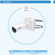 Vivotek IB836B-HT Bullet IP Camera pole mount adapter