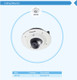 Vivotek FD9181-HT Dome IP Camera recessed in-ceiling mount